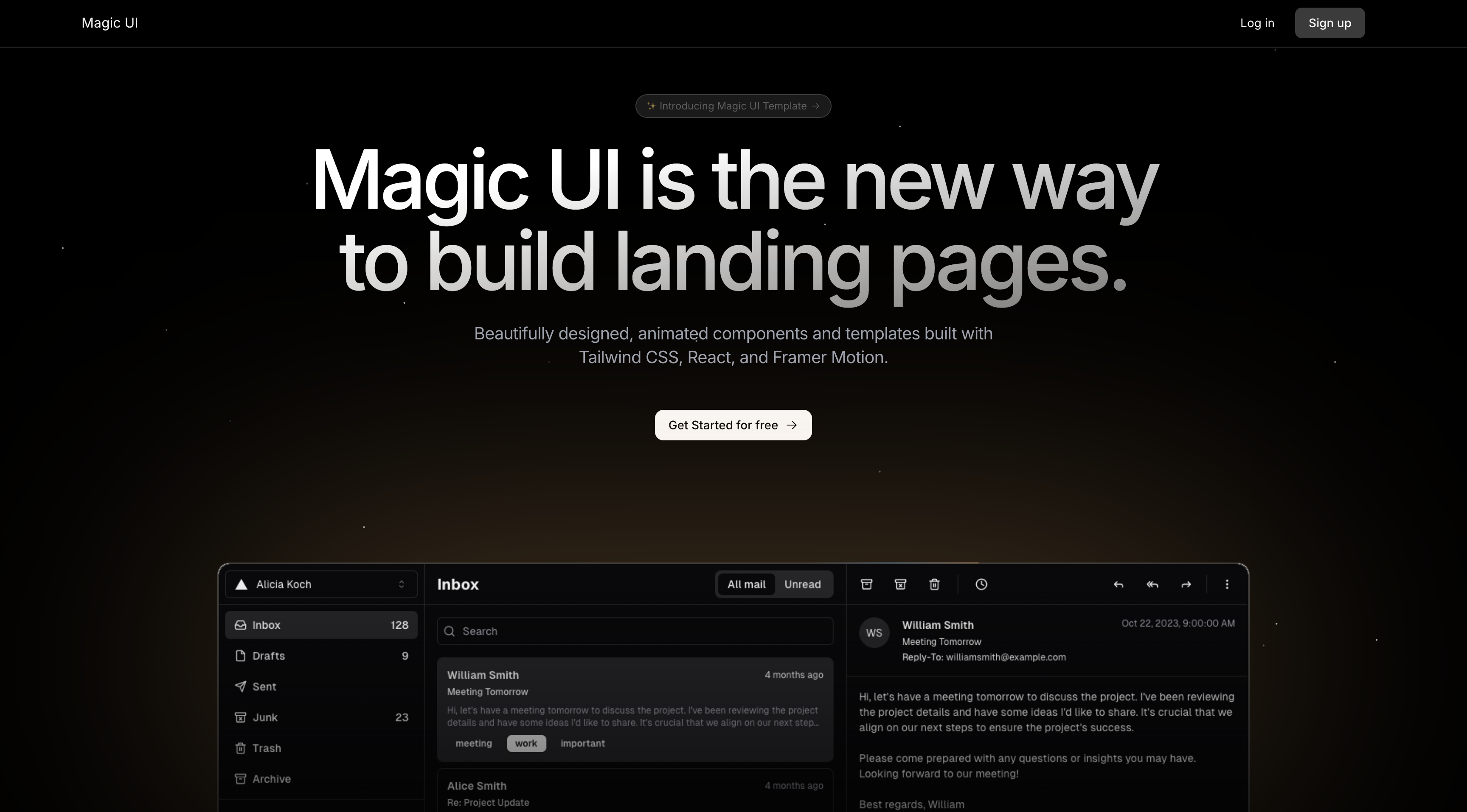 Startup Landing